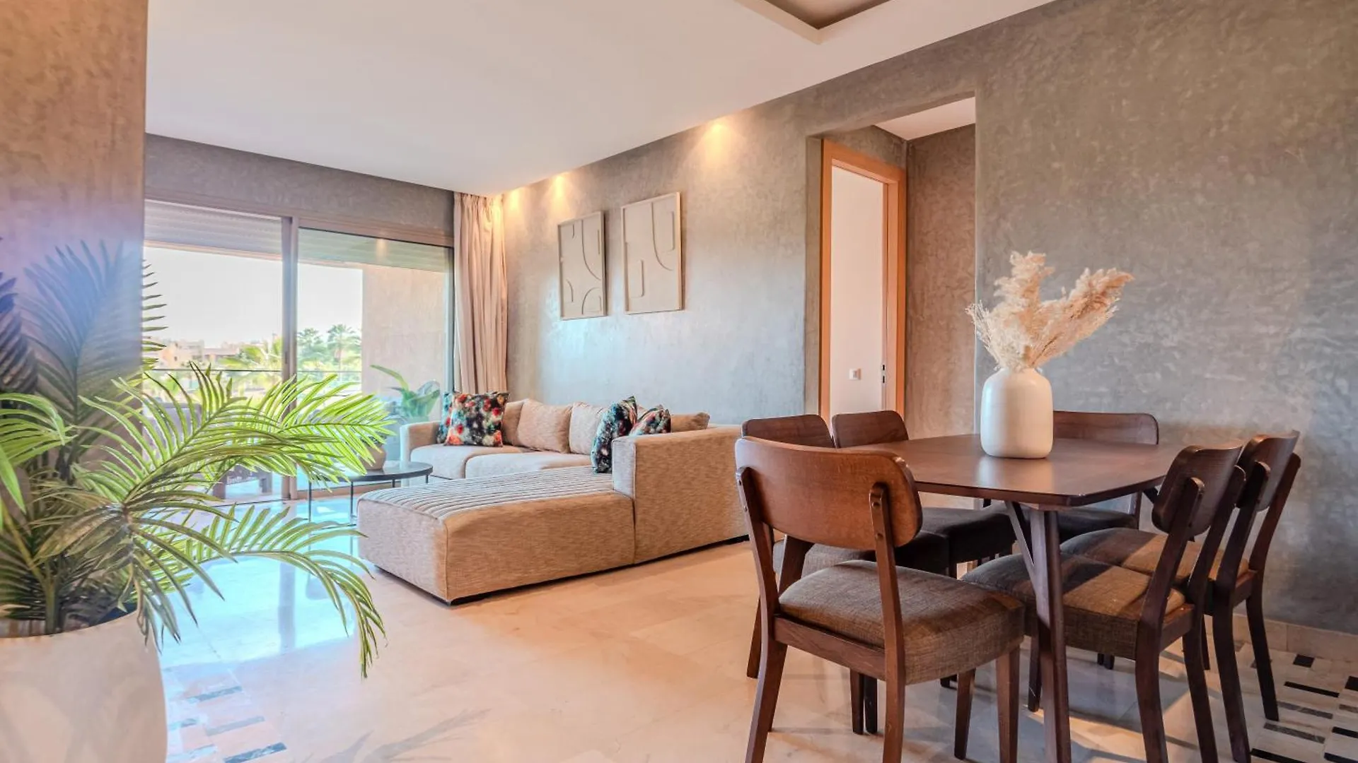 Coup De Coeur A Marrakech - Ideal Famille Et Couple Marrakesz Apartament